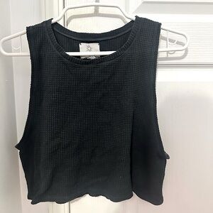 OFFLINE by Aerie waffle knit workout top